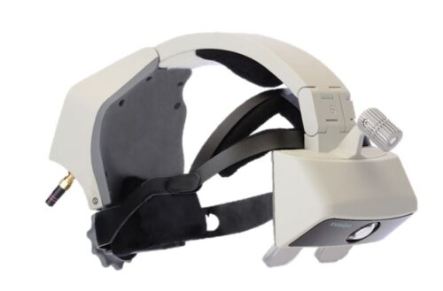 Augumedics XVision headset used by Dr. Weight for spine surgeries.